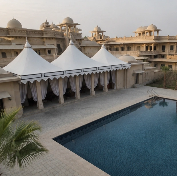 ITC Resorts, Manesar tensile structure, Ekra Decor &mdash; photograph 5